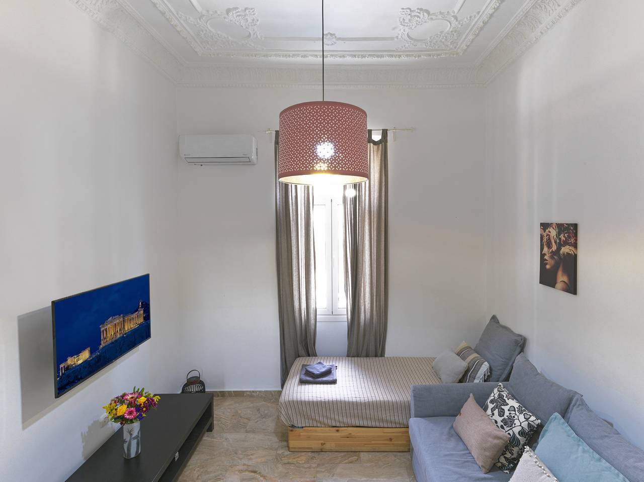 Gehele studio, Leontiou220L · Fresh apartment next to conference in Centraal deel van Athene, Athene