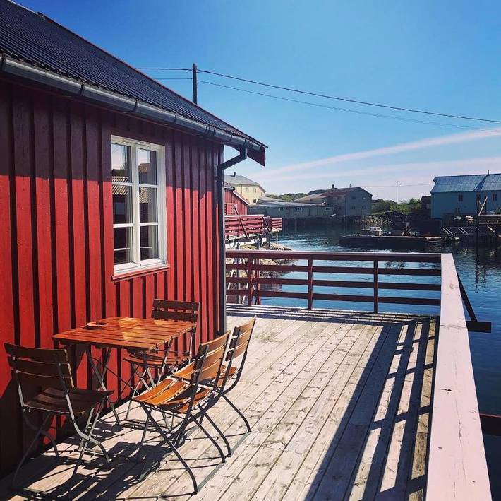 Parc de vacances pour 6 personnes, avec terrasse ainsi que sauna et jacuzzi dans Henningsvær - 2