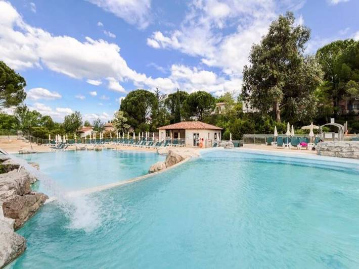 Gîte pour 4 personnes, avec piscine et balcon, animaux acceptés à Grospierres - 3