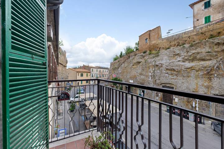 Ganze Wohnung, Apartment „La Casetta Della Cittadella“ mit Balkon, Wlan und Klimaanlage in Pitigliano, Grosseto Provinz