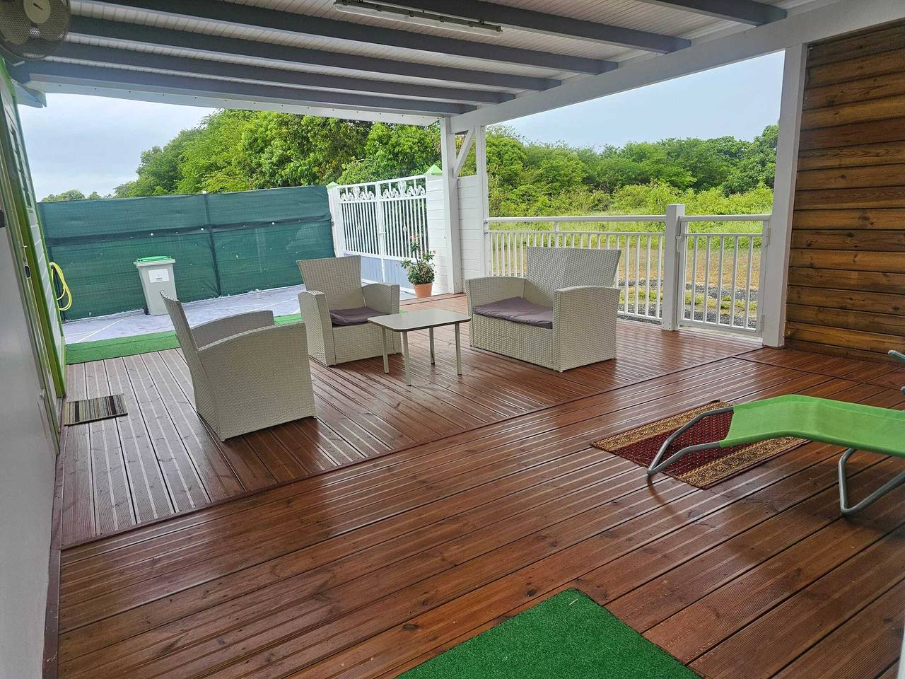 Cozy house with terrace in Petit-Canal, 45 m² in Petit-Canal, Guadeloupe (Caribbean)