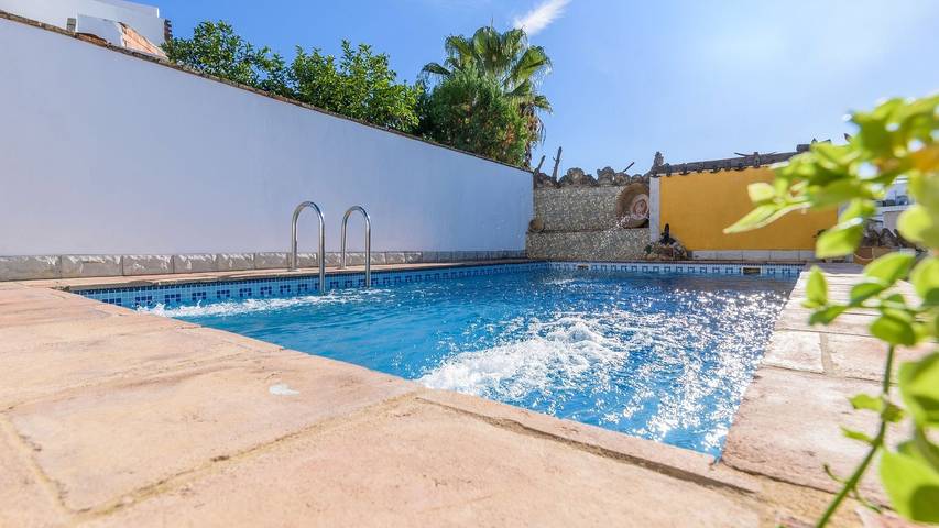 Casa rural para 10 personas, con balcón/terraza y piscina en Sierra Norte de Sevilla - 3