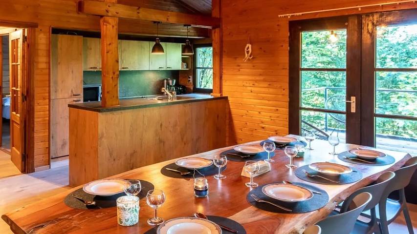 Location de vacances pour 10 personnes, avec sauna et jardin dans Odeigne - 2