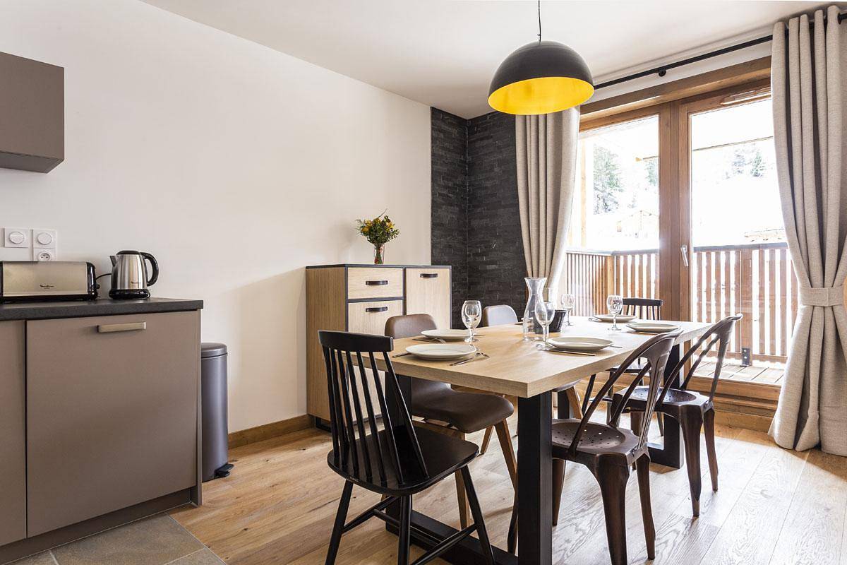 Appartement entier, Résidence Terresens Le Diamant des Neiges - Appartement 3 pièces cabine 8 personnes in La Plagne, La Plagne-Tarentaise