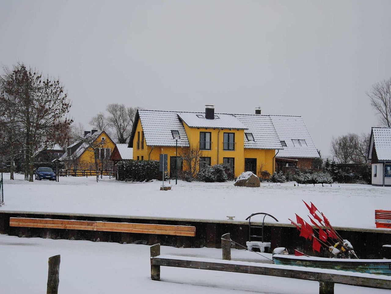 Ferienhaus am Saaler Bodden (****) - Doppelhaushälfte in Neuendorf, Vorpommern