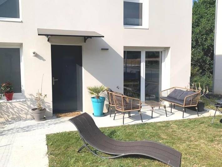 Location de vacances pour 6 personnes, avec Terrasse ainsi que Jardin et Vue à Bénouville