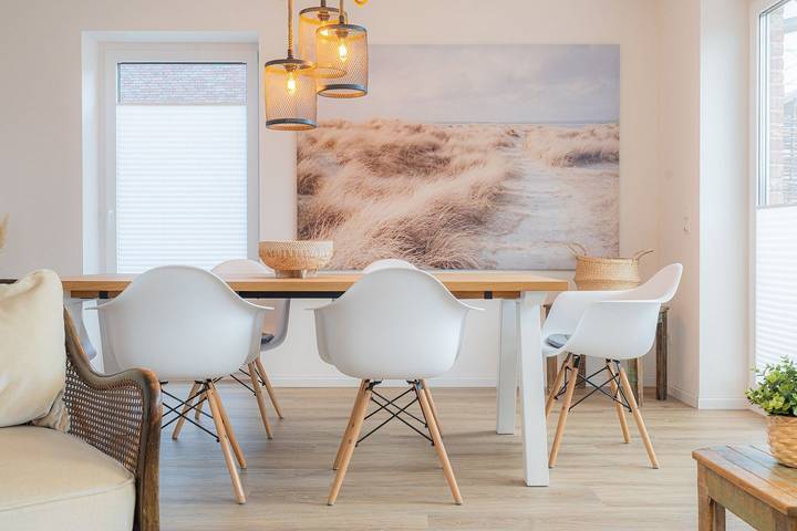 Ferienhaus für 6 Personen, mit Garten und Terrasse in Garding