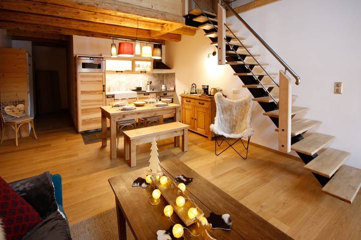Gîte pour 4 personnes, avec jardin et terrasse