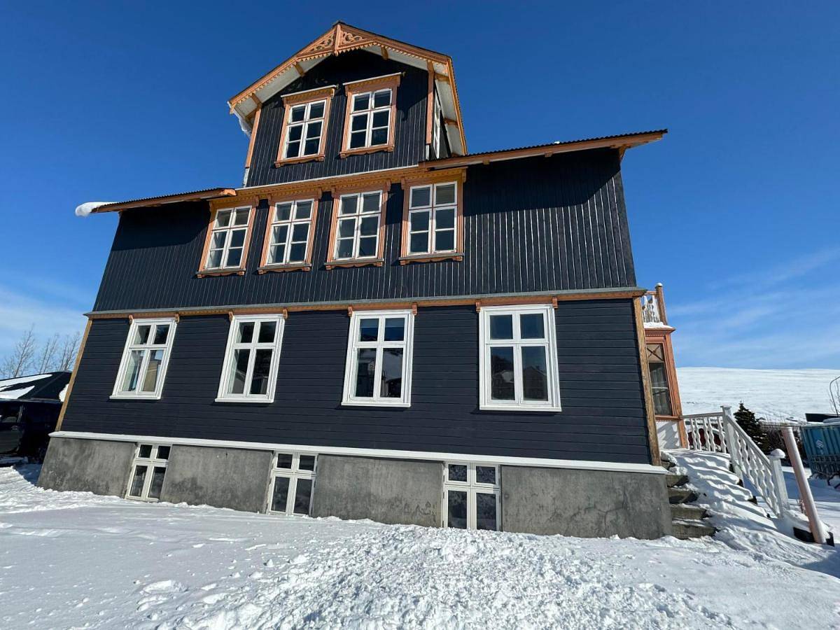 Hoepfner and Tulinius Historical Houses in Akureyri, Nordurland eystra