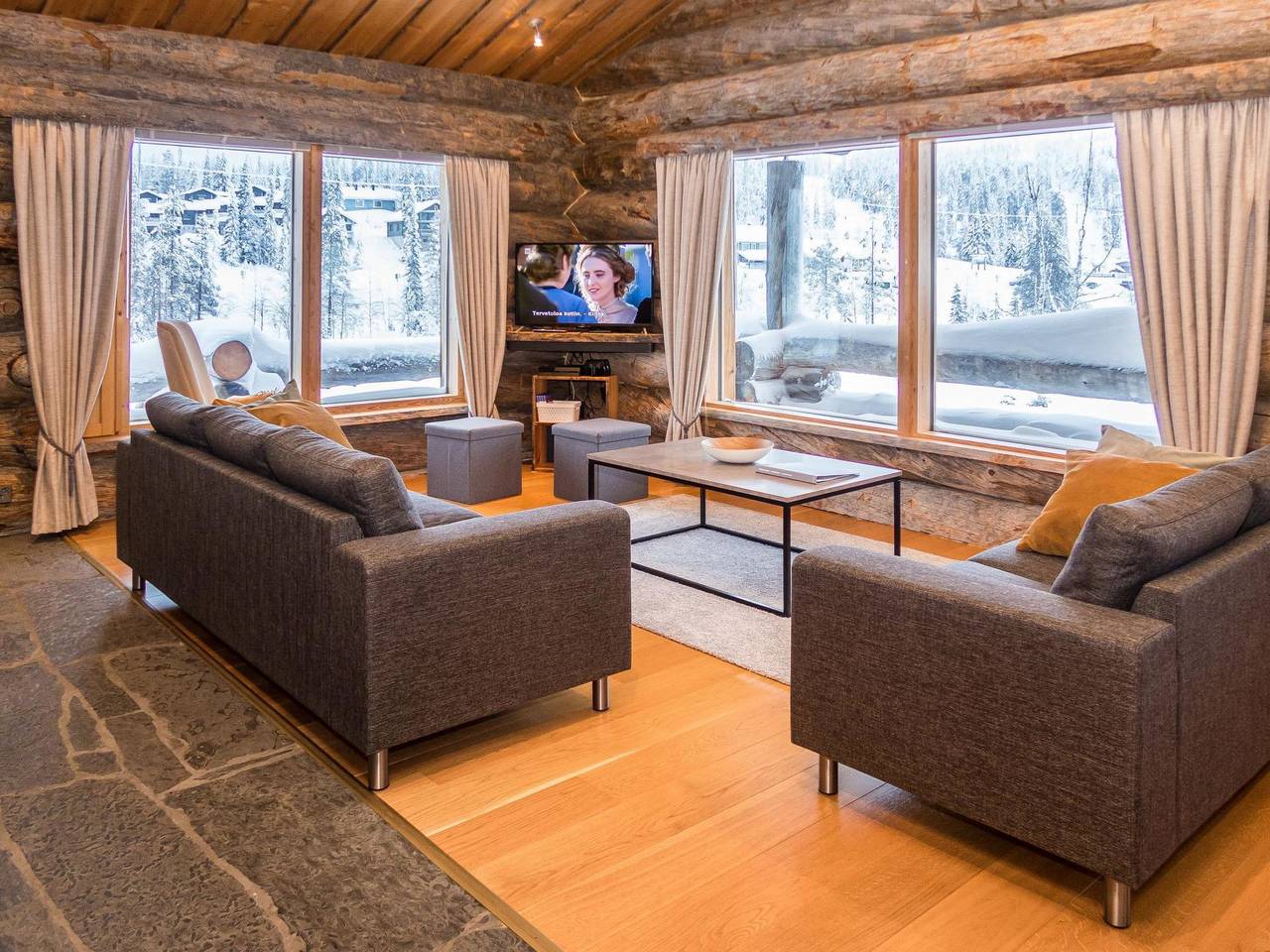 Saarua sky in Saarua, Nordösterbotten