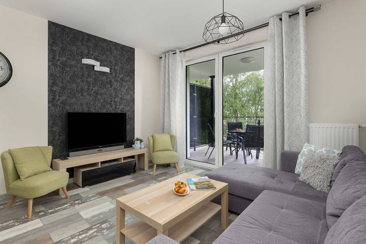 Vakantiewoning voor 4 personen, met sauna en balkon/terras, met huisdier in Neder-Silizië