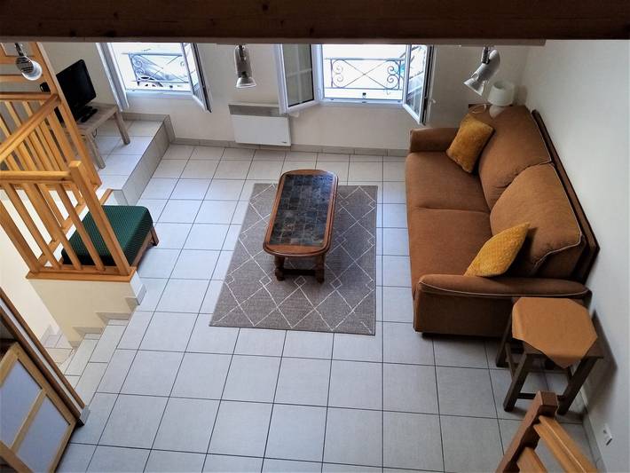 Studio pour 3 personnes, avec jardin