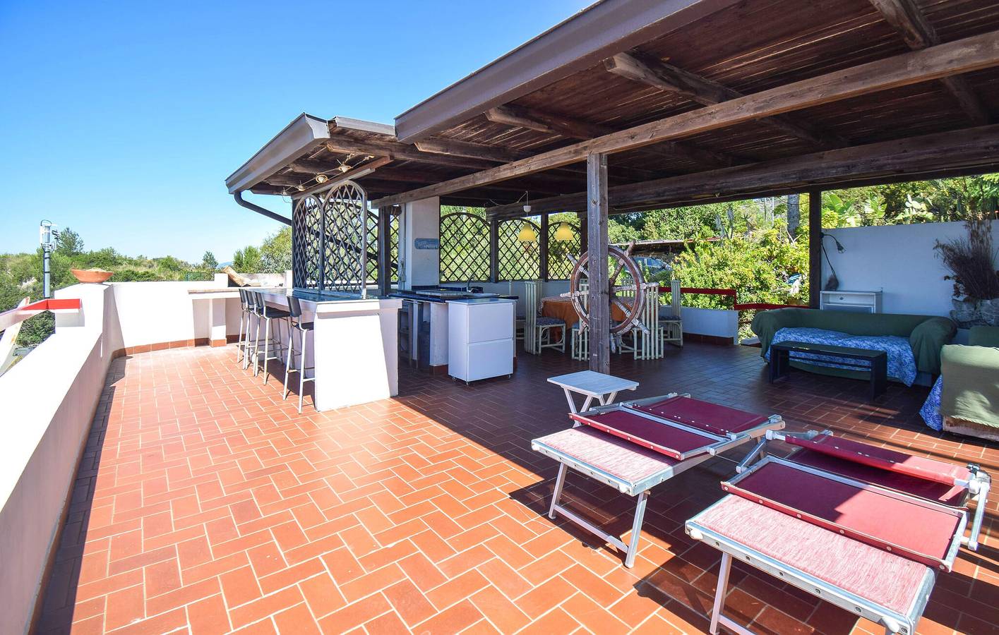 Acogedor apartamento de 250 m² con terraza, wifi y aparcamiento, a 1 km de la playa in Sperlonga, Provincia de Latina