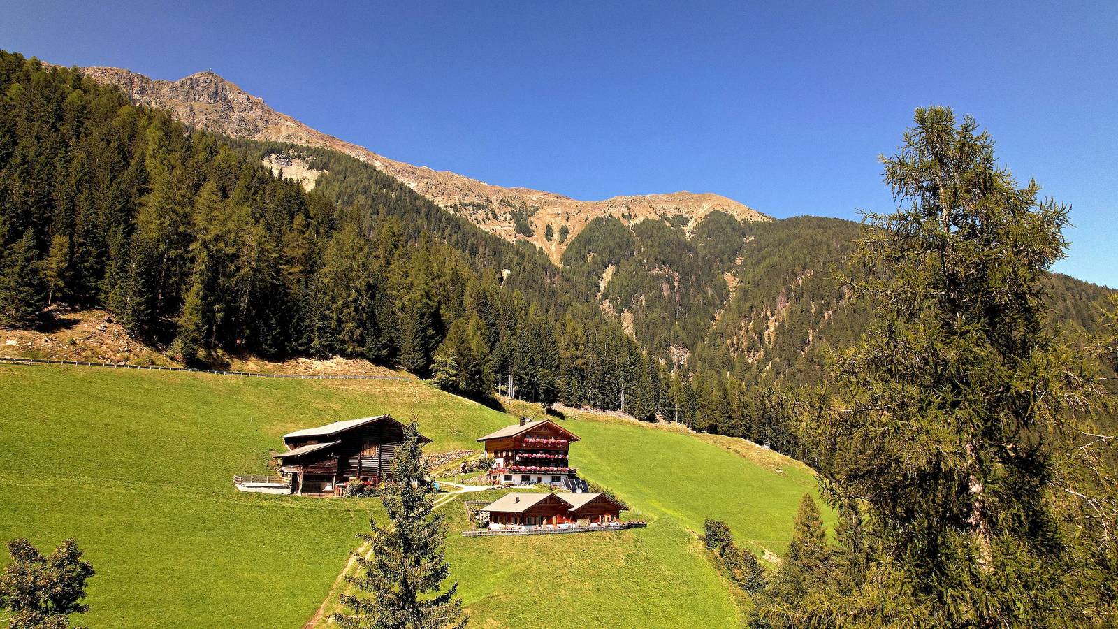 Ganze Wohnung, Ferienwohnung 'Niederhaushof' mit Bergblick, Balkon und Wi-Fi in Ulten, Ortleralpen