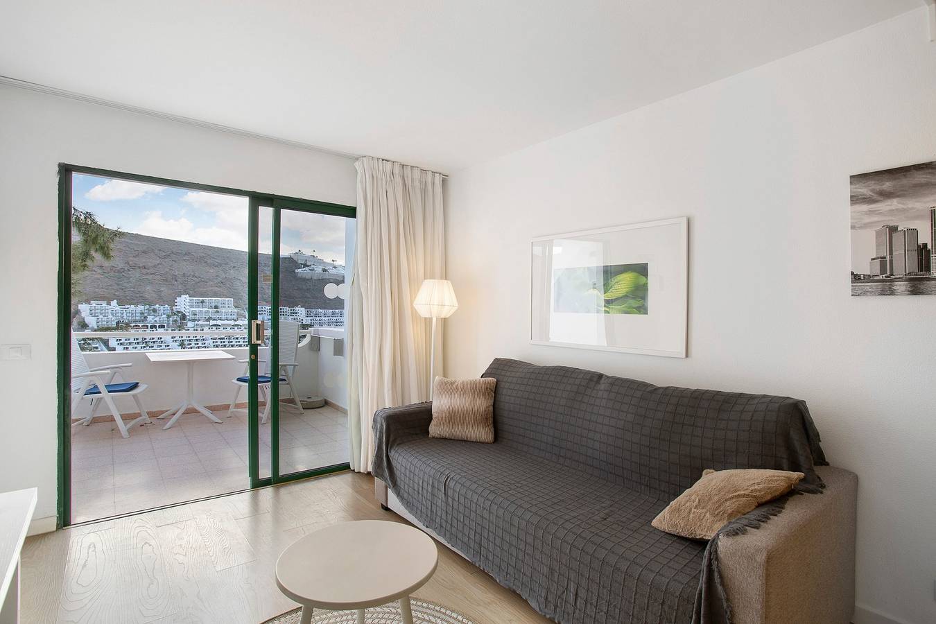 Apartamento entero, Apartamento de vacaciones 'Dreams' con vistas al mar, piscina compartida y Wi-Fi in Puerto Rico (Gran Canaria), Gran Canaria Sur