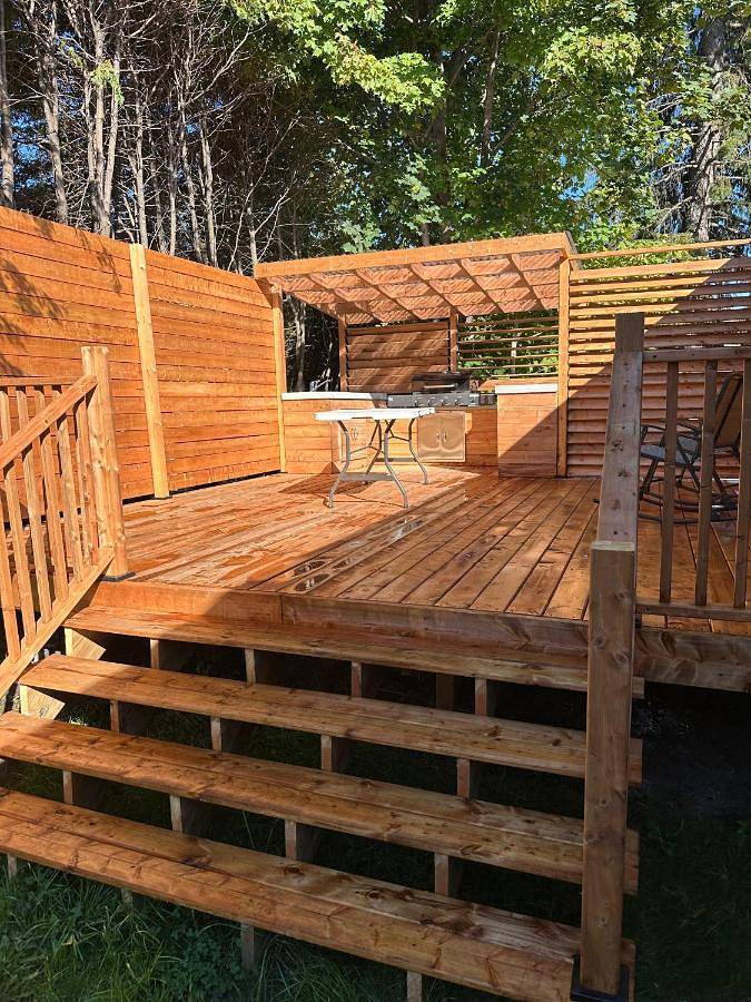 Location de vacances pour 7 personnes, avec balcon et vue dans Sherbrooke - 3