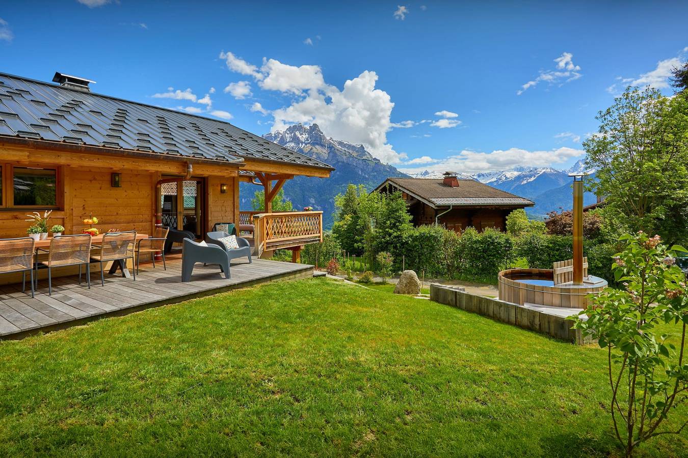 Chalet für 10 Personen mit Whirlpool in Cordon, Pays du Mont-Blanc