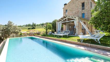 Villa für 5 Personen, mit Garten, mit Haustier in Marche