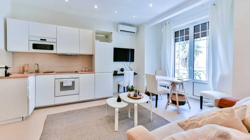 Holiday letting for 5 people in Juan-les-Pins