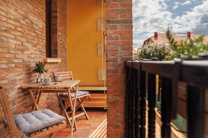 Ferienhaus für 4 Personen, mit Balkon - 1