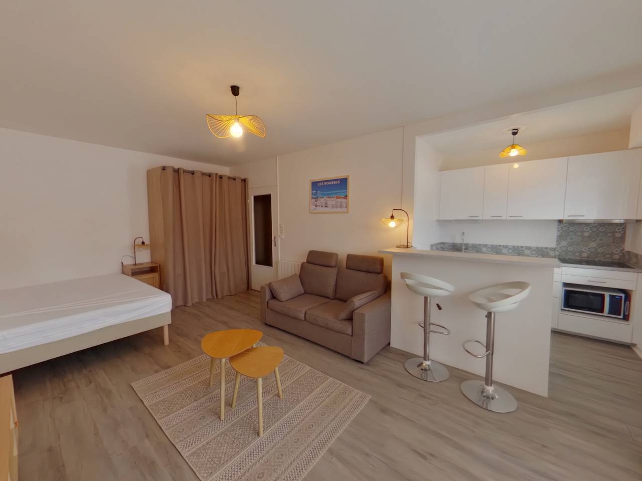 Appartement entier, Grand Studio Calme, Proche Activités in Les Rousses, Parc naturel régional du Haut-Jura