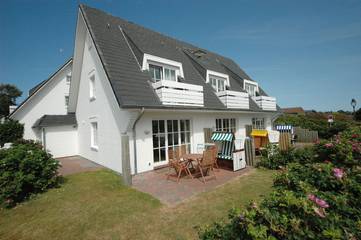 Ferienwohnung für 4 Personen, mit Terrasse, mit Haustier in Wenningstedt