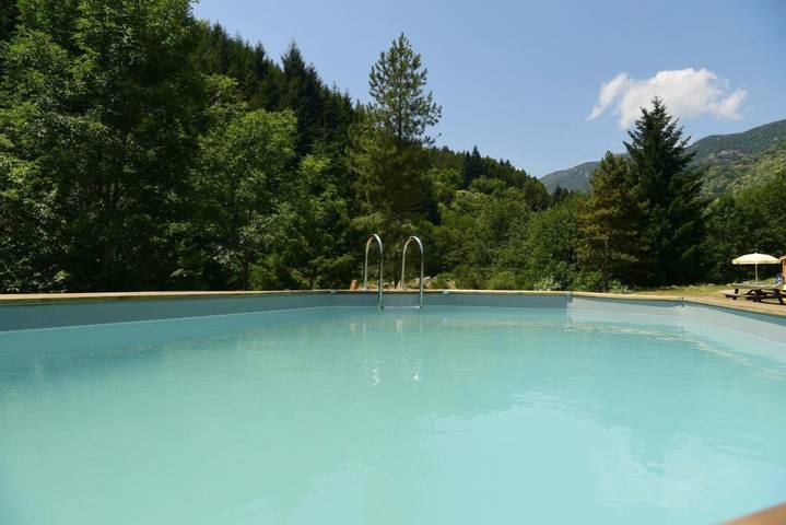 Hôtel pour 5 personnes, avec piscine ainsi que jardin et vue, animaux acceptés à Valgorge - 3