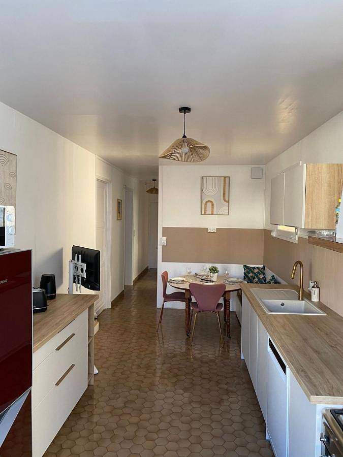 Appartement de vacances pour 5 personnes, avec Terrasse ainsi que Jardin et Vue à Surgères