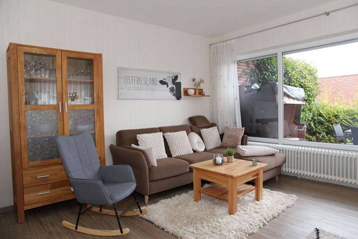 Ferienwohnung für 2 Personen, mit Terrasse und Garten in Norddeich