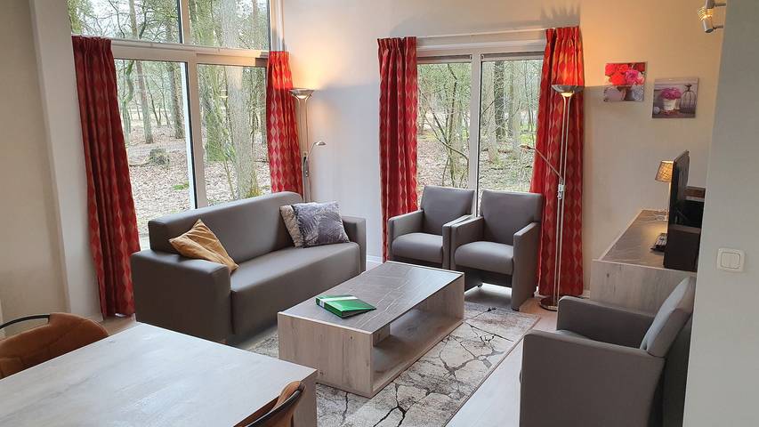 Ferienhaus für 6 Personen, mit Balkon/Terrasse und Sauna sowie Terrasse - 1