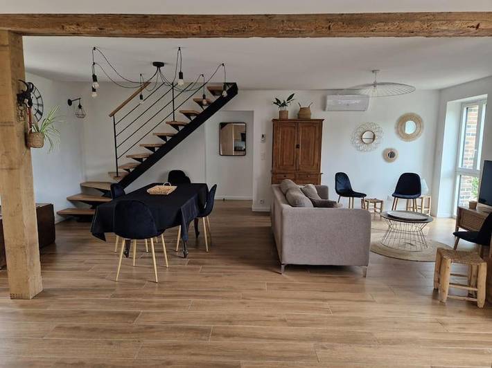 Maison de vacances pour 8 personnes, avec jardin et vue