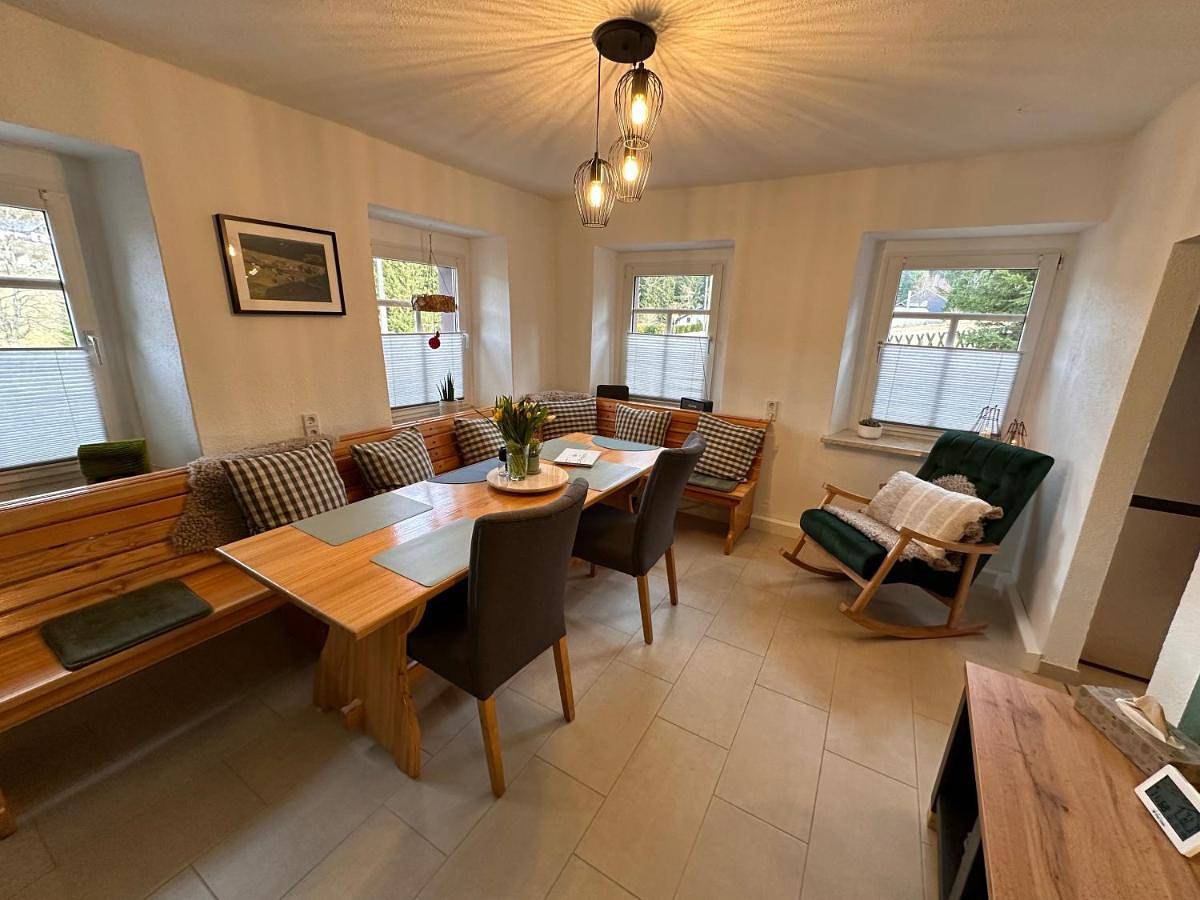 Ferienhaus Hemann mit eigener Sauna in Tellerhäuser, Breitenbrunn / Erzgebirge