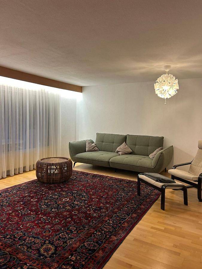 Ferienwohnung für 6 Personen, mit Garten und Ausblick