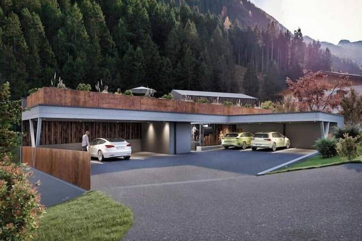 Chalet für 6 Personen, mit Whirlpool und Garten sowie Sauna