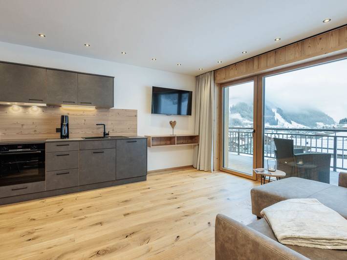 Ferienwohnung für 4 Personen, mit Balkon und Ausblick sowie Sauna in Großarl - 3