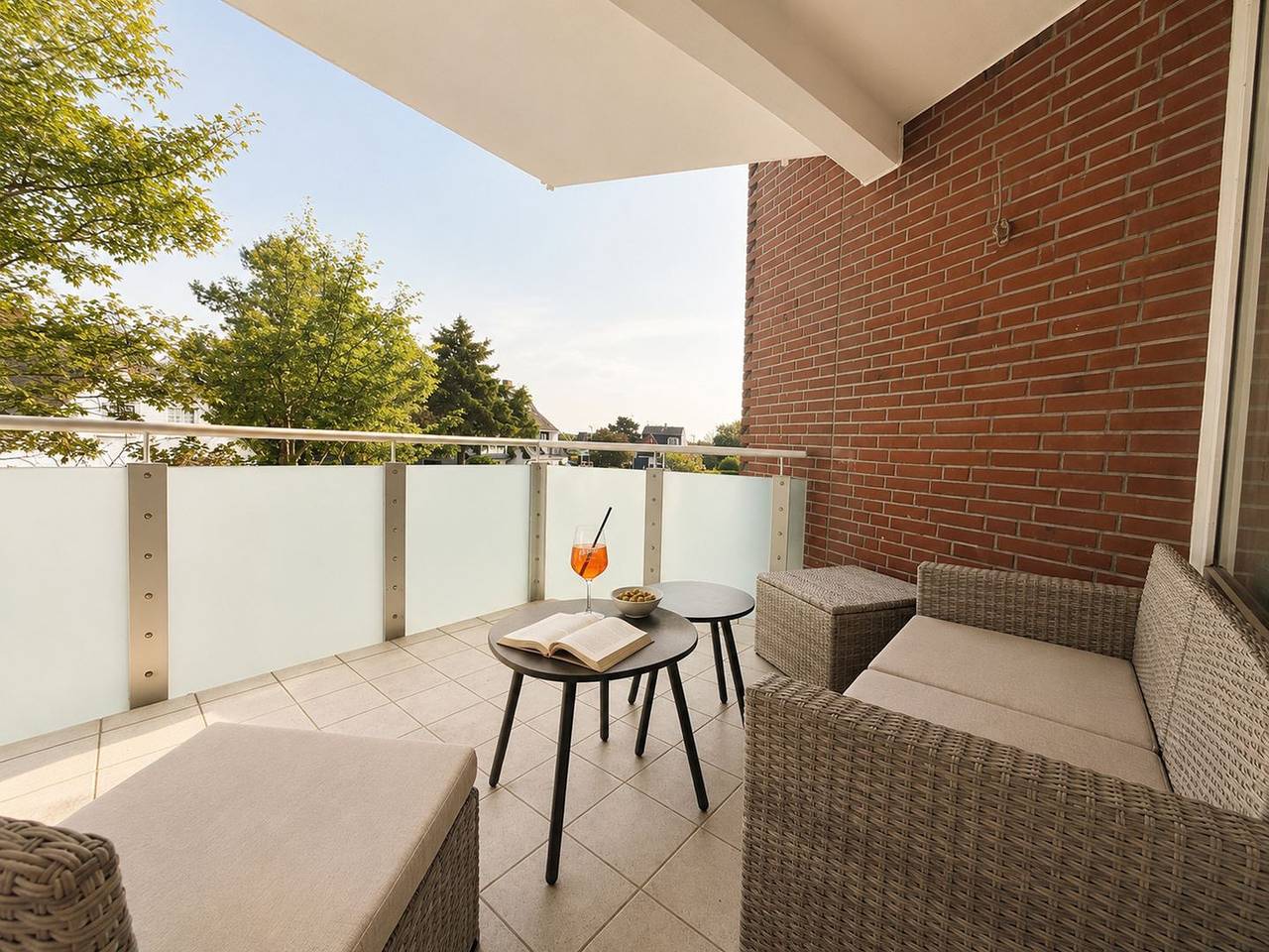 Ganze Wohnung, Koje 37 – Modernes Urlaubsdomizil mit großem Balkon in Westerland in Westerland, Sylt (Gemeinde)