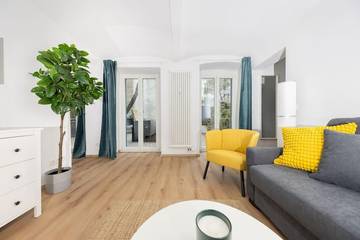 Ferienwohnung für 5 Personen, mit Ausblick und Garten in Kreuzberg Berlin