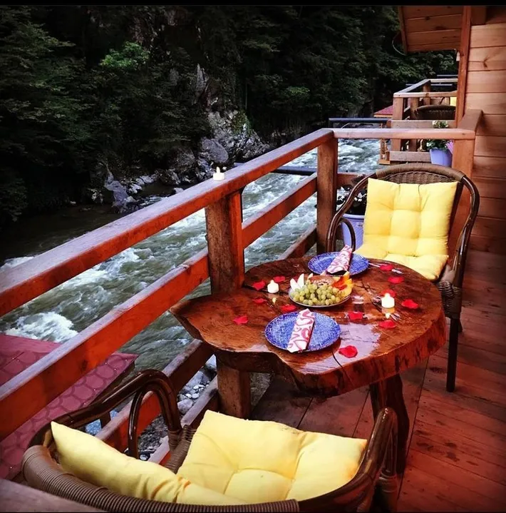 Lodge für 3 Personen, mit Ausblick und Terrasse - 1