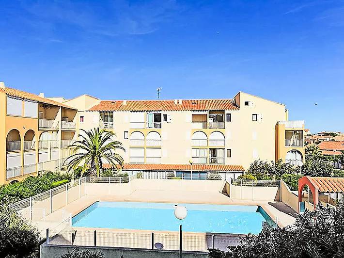 Apartamento de vacaciones para 4 personas, con balcón y piscina - 1