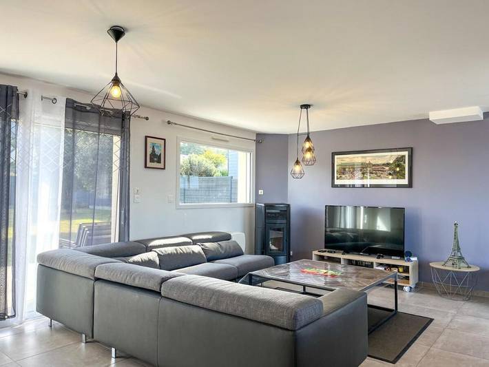 Maison de vacances pour 6 personnes, avec jardin et vue