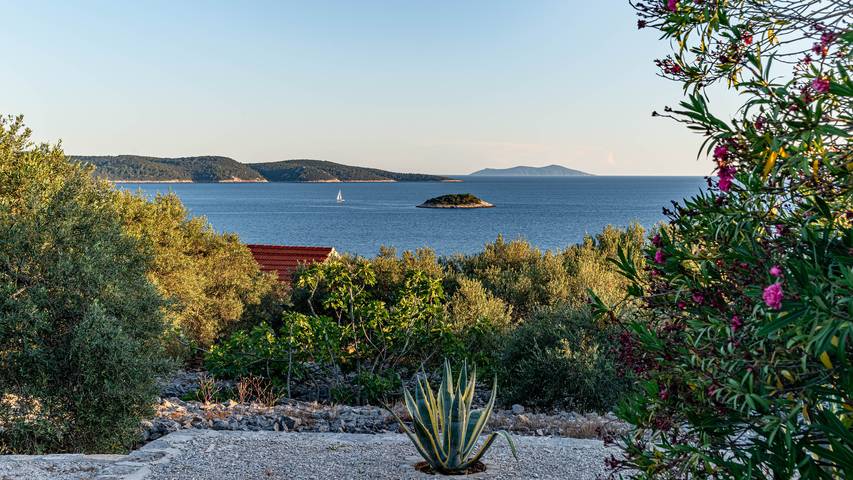 Villa pour 4 personnes, avec jardin et terrasse à Vela Luka