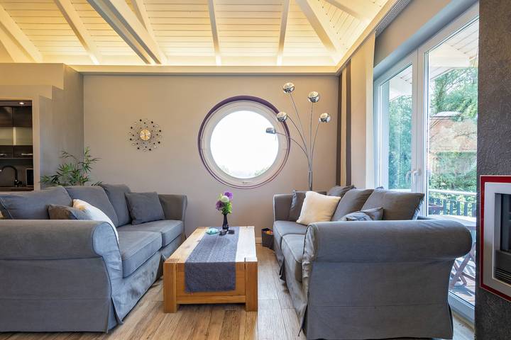 Ferienhaus für 2 Personen, mit Ausblick und Sauna sowie Terrasse und Seeblick in Heringsdorf - 3