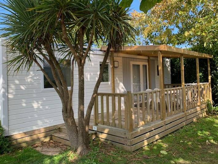 Camping Les Genêts - Mobilheim 6 personen - Familiär - 3 Schlafzimmer - Pergola in Sarzeau, Côte des Mégalithes