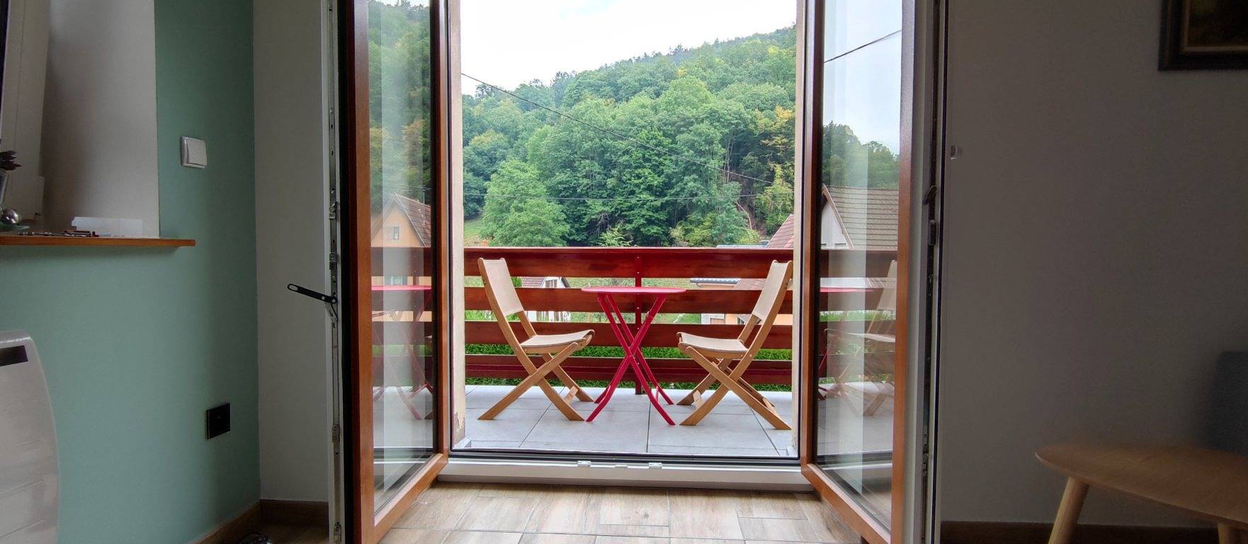 Appartement entier, Appartement 3*** calme et spacieux, 6 personnes, 3 chambres in Eschbach-au-Val, Parc naturel régional des Ballons des Vosges