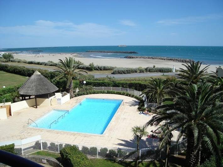 Gîte pour 4 personnes, avec piscine et balcon dans Plage Rochelongue - 2