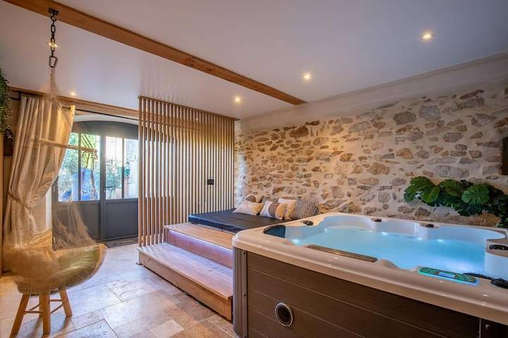 Maison de vacances pour 4 personnes, avec vue ainsi que terrasse et sauna