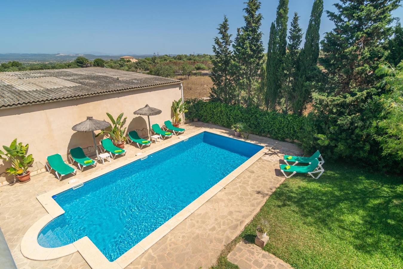 Es Turo 10 - Ferienhaus mit privaten Pool in Campos. Wifi gratis in Campos, Mallorca Süden