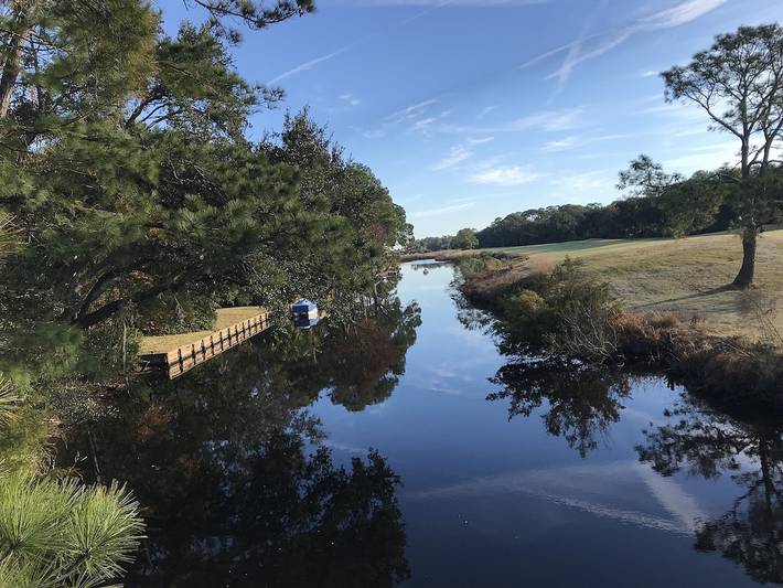Villa for 6 people, with hot tub and pool as well as balcony in Palmetto Dunes