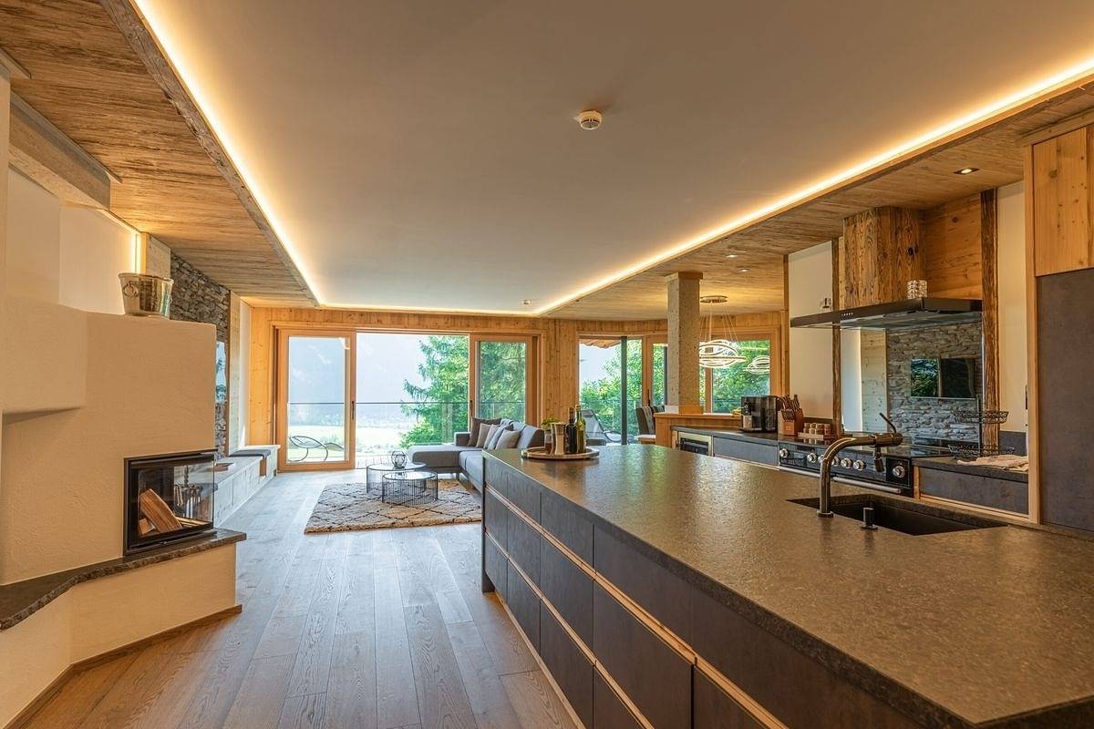 Chalet Residenz Mühlermoos - Bergpanorama in Ramsau im Zillertal, Zillertaler Alpen