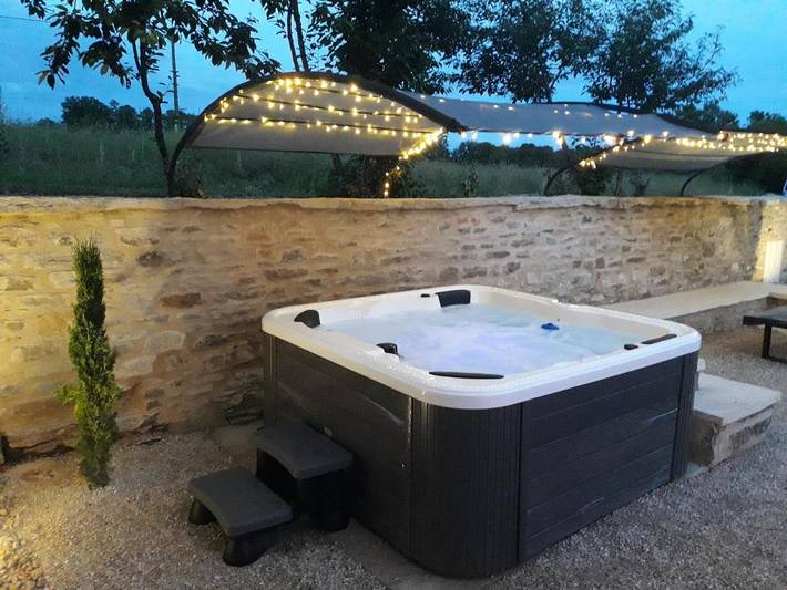 Maison de vacances pour 10 personnes, avec vue et jardin